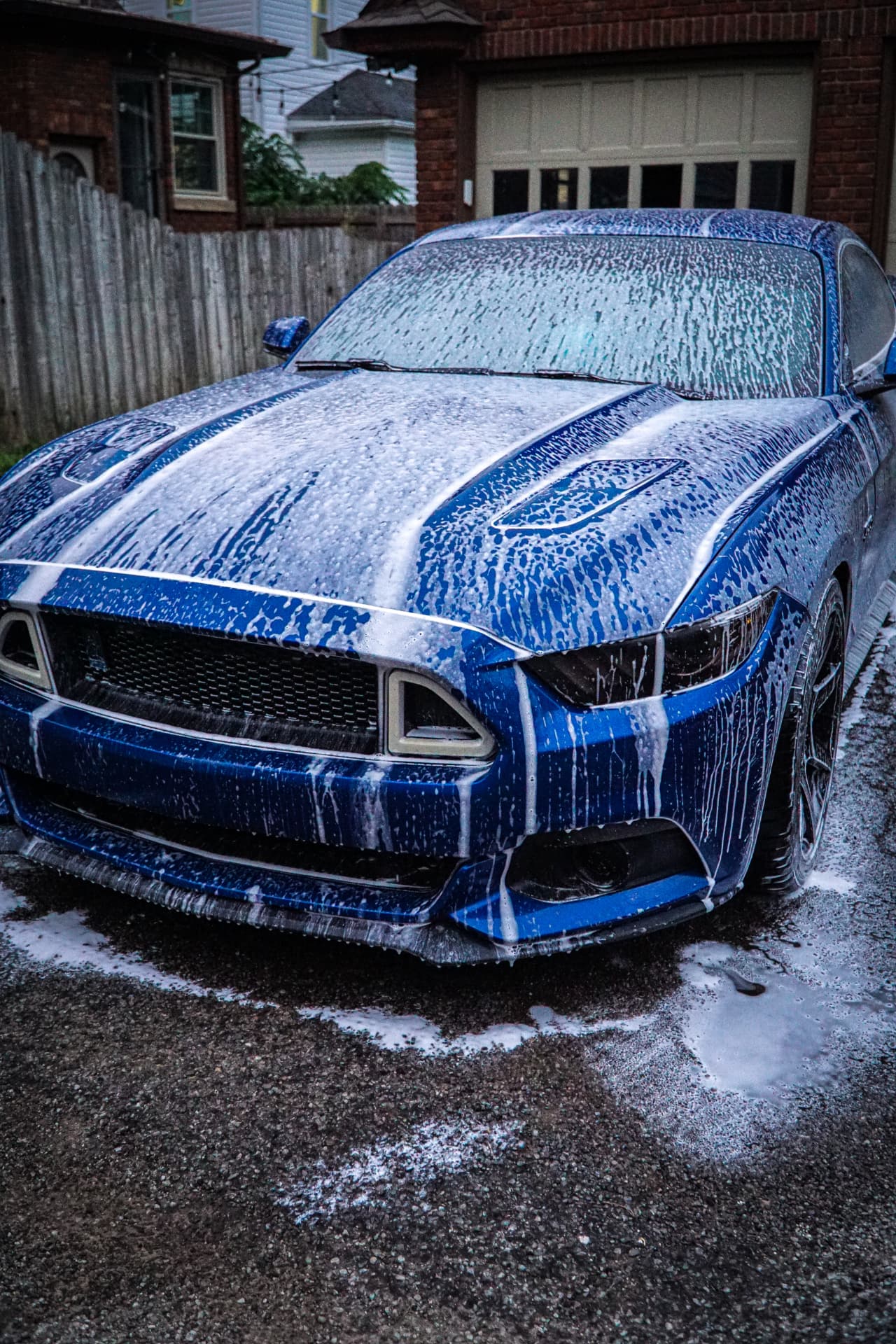 Foam pre-wash, Ashland OH — mobile detailing in Ashland, Ohio